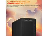 PC gaming - HP OMEN 16L TG03-0070ns, AMD Ryzen™ 7 8700F, 16 GB RAM, 1 TB SSD, GeForce RTX™ 5060 Ti, Windows 11 Home, Negro sombra