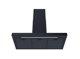 Campana decorativa - Haier HATS9BCS6BVOC, 4 velocidades, 733 m³/h, Modo silencioso, 90 cm, Negro
