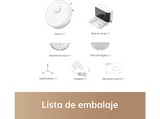 Robot aspirador - Dreame F9 Pro, 4 W, 150 min Autonomía, Diseño Ultrafino 8 cm, Succión 2500Pa, Blanco