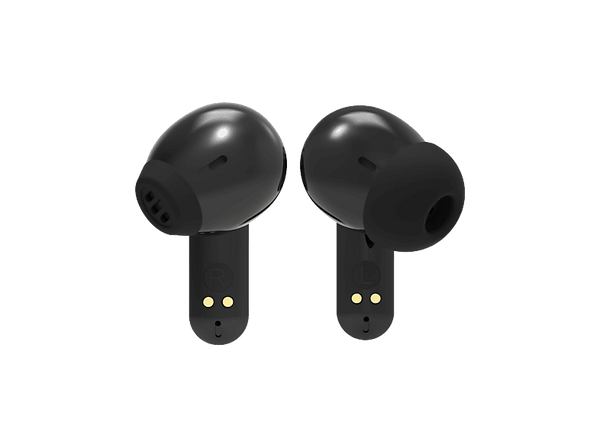 Auriculares True Wireless - Vieta Pro Dual 3, Autonomía 28 h, Cancelación de ruido, IPX4, Negro