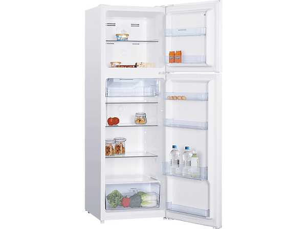 Frigorífico dos puertas - Infiniton FG-248TD67WEN, Total No Frost, 167 cm, 247 l, Control Bi-Zona, Fresh Zone, Blanco