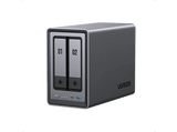 Servidor NAS - Ugreen DXP2800, HDD, Capacidad 64TB, Memoria 8GB, 2 bahías, Procesador Intel N100, Negro