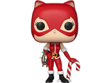 Figura Funko Pop! - DC: Holiday Catwoman, Vinilo, 10 cm