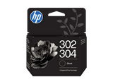 Cartucho de Tinta Original - HP 302/304, Capacidad impresión 120 páginas, Negro