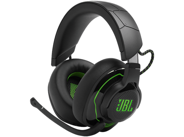 Auriculares gaming - JBL Quantum 910X Wireless, Para Xbox, Inalámbricos, Cancelación de Ruido Activa, Micrófono, Negro y Verde