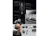 Barbero - Braun Series 9 BT9560, 12 Accesorios para barba, 52 ajustes de longitud, Bloqueo de precisión, Lámina ProBlade, PowerBoost, Wet&Dry, Cromo