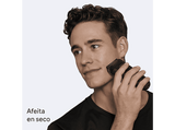 Afeitadora - Braun Serie 3 300s, 2 láminas Flex de afeitado, Resistente al agua, 300S, Gris