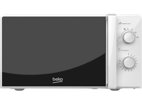 Microondas - Beko MOC20100WFB, 700W, 5 Niveles de Potencia, 20 l, Blanco