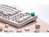 Teclado gaming - Logitech G G316 X 98, Cable, 8 kHz, Pantalla LED, Interruptores intercambiables, Teclas de PBT personalizables, PC-Mac, RGB, Blanco