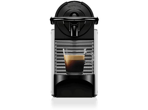 Cafetera de cápsulas - De'Longhi Pixie EN127.S, 19 bar, 1 l, 1260 W, 2 tamaños taza, Plata