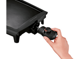 Plancha de asar - Tefal CB5005, 1800W, Antiadherente, Negro