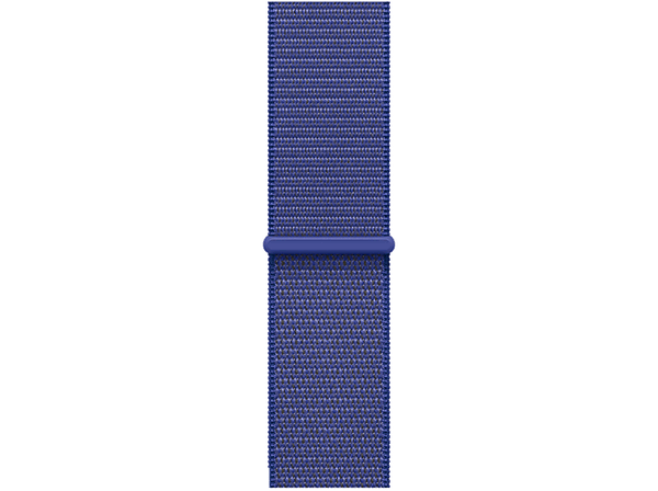 Apple Correa Loop deportiva, Azul ultramar, Para Apple Watch 46 mm, Talla única