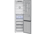 Frigorífico combi - Beko B5RCNE416HXB, Neo Frost Dual Cooling, 203.5 cm, 415 l, AeroFlow, Tecnología Harvest Fresh, Inox
