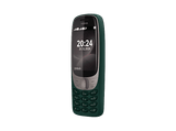 Móvil - Nokia 6310, Verde, 16MB Capacidad Memoria, 8MB RAM, 1450mAh, S30+, IPS, 2.8” QVGA, Bluetooth, Radio,