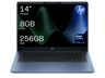 Portátil - HP OmniBook 3 AI 14-ht0001nsx, 14" 2K, Intel® Core™ Ultra 5 225U, 8 GB RAM, 256 GB SSD, Sin sistema operativo, Sin cargador