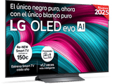 TV OLED 48 - LG OLED48C55LA, OLED 4K, Procesador Inteligente α9 AI Processor 4K Gen8, Smart TV, DVB-T2 (H.265), Negro
