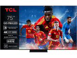 TV QD-Mini LED 75 - TCL 75C7K, UHD 4K, AiPQ Pro, Smart TV, DVB-T2 (H.265), Negro