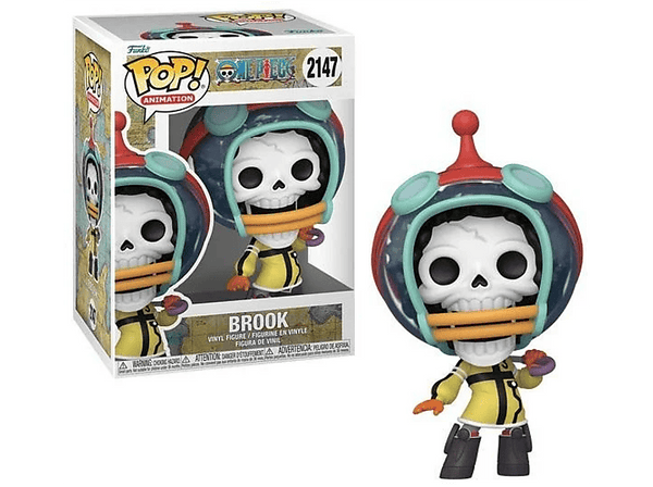 Figura Funko Pop! - Animation: One Piece - Brook (Egghead), Vinilo, 9 cm