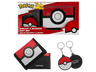Pack Merchandising - Sherwood Pokemon - Set billetera + Llavero Pokeball, Licencia Oficial