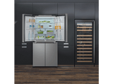 Frigorífico americano - LG GMB860PYDE, No Frost, 178.7 cm, 530 l, LINEARCooling™, ThinQ™, Inox antihuellas