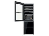 Vinoteca integrable - Haier In-Vista CSW9619ENGBW, Total No Frost, Duo Cooling, Air Flow Natural System, 40 botellas, Negro