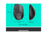 Pack Teclado + Ratón - Logitech Wireless Desktop MK710, Inalámbrico, Bluetooth, USB, Negro