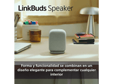 Altavoz inalámbrico - Sony LinkBuds Speaker SRS-LS1H, Bluetooth, Portátil, 25 horas de batería, Resistente al agua,  IPX4, Exteriores, Viajes, Gris