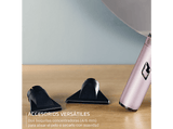 Secador - Rowenta Nano HY8530, Secador de pelo de viaje, Plegable,  1700W, 3 temperaturas, Super ligero, 2 boquillas concentradoras, Funda, Rosa