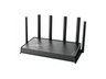 Router - TP-Link Archer BE400, 6500 Mbit/s, MU-MIMO, Wi-Fi 7 de doble banda a 6.5 Gbps, WiFi 7, 6 Antenas, Negro