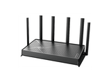 Router - TP-Link Archer BE400, 6500 Mbit/s, MU-MIMO, Wi-Fi 7 de doble banda a 6.5 Gbps, WiFi 7, 6 Antenas, Negro