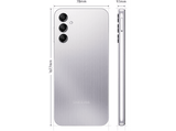Móvil - Samsung Galaxy A14, Plata, 128 GB, 4 GB RAM, 6.6 FHD+, Mediatek Helio G85, 5000 mAh, Android