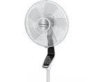 Ventilador de pie - Rowenta Turbo Silence Extreme VU5690F0, 34 W, 1.4 m, 70 m³/min, 14 velocidades, Control remoto, Temporizador,  Blanco