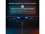 Patinete eléctrico - Smartgyro Rockway GL, Tipo 1 / VPL, Potencia nominal 600 W,  13.000 mAh, 25 km/h, IPX4, Negro