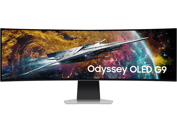 Monitor gaming - Samsung Odyssey G9 LS49CG954SUXEN , 49", OLED, 0.03 ms, 240 Hz, WiFi, Bluetooth, Silver