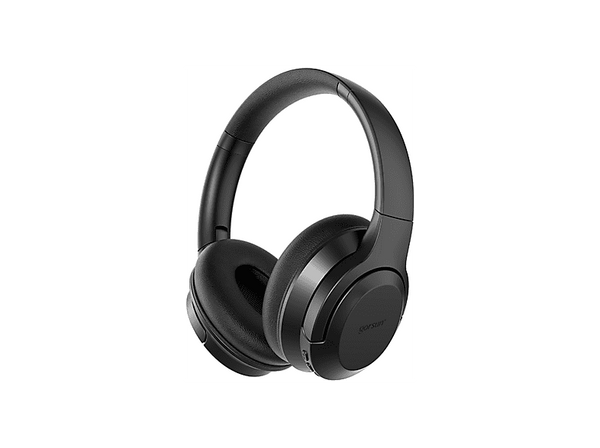 Auriculares - NK NK-FA350085, Circumaurales, Bluetooth, Estuche de carga, Negro
