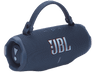 Altavoz bluetooth - JBL Charge 6, 45 W, Bluetooth, Hasta 24 horas + 4 horas con Playtime Boost, Resistente a golpes, agua y polvo, Azul