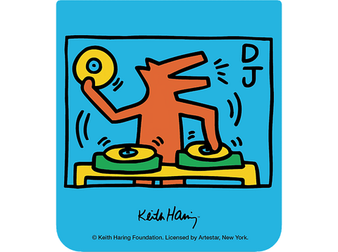 Funda - Samsung Keith Haring Flipsuit Card Music, Para Galaxy Z Flip5, Azul