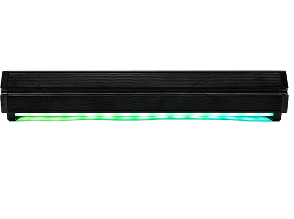 Altavoces para PC - Woxter Big Bass 310 BT, USB-C, 20W, Iluminación LED, 1200 mAh, Negro