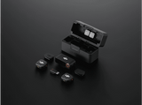 Micrófono - DJI MIC 3 (2 TX + 1 RX + Estuche de carga), Inalámbrico, Cancelación de ruido avanzada, 28h Autonomía, Negro