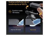 Recambio para afeitadora - Braun 54B, Compatible con series 5, Negro