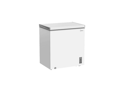 Congelador horizontal - Midea MDRC284FZE01, 198L, 85 cm Altura, Inverter, Temperatura Regulable, Fast Freezing, Blanco