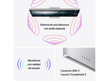 Apple Studio Display, 27 Retina 5K, Vidrio estándar, Soporte inclinación ajustable, 12 Mpx, Gris