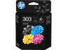 Cartucho de tinta - HP Original 303, 3YM92AE, Instant Ink, Negro, Cian, Magenta, Amarillo