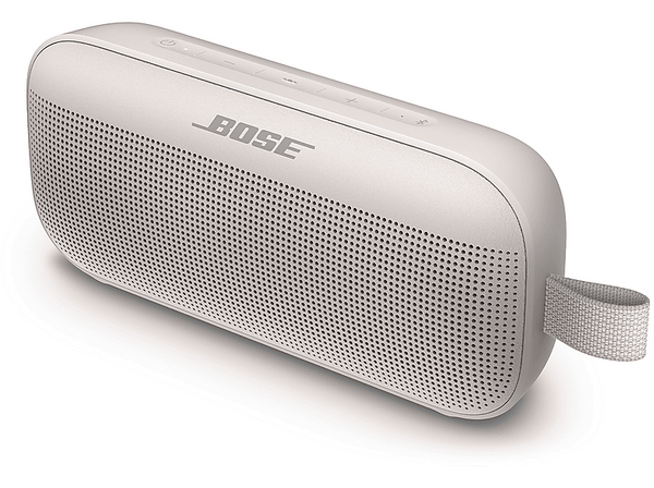Altavoz inalámbrico - Bose SoundLink Flex, 30 W, Bluetooth 4.2, Hasta 12 h, App Bose Connect, Blanco