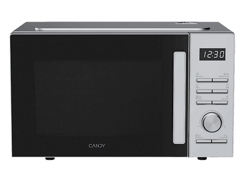 Microondas con grill - Candy CMW323GDS 011, 800 W, 5 niveles, Wi-Fi hOn, 23 l, Plata