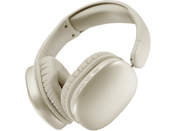 Auriculares inalámbricos - Music Sound Maxi 3, Supraaurales, Bluetooth, 35h Autonomía, Aancelación Activa de Ruido, Blanco