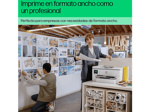 Impresora multifunción - HP Pro 9720e, Wi-Fi®, HP Smart Click, Instant Ink, HP+, Gris