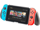 Accesorios Nintendo Switch - Ardistel GAME TRAVELER® GoPlay Gripstand NNS93: Soporte, Funda para tarjeta y Gamuza, Blanco