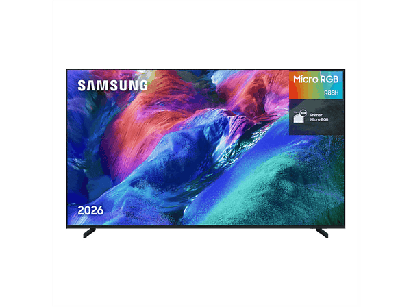 TV RGB Micro LED 55" - Samsung TMR55R85HAUXXC, UHD 4K, Micro RGB AI Engine, Smart TV, Full AI, Negro