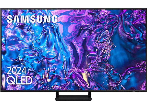 TV QLED 55" - Samsung QE55Q77DATXXH, UHD 4K, Procesador Quantum 4K, Smart TV, DVB-T2 (H.265), Negro